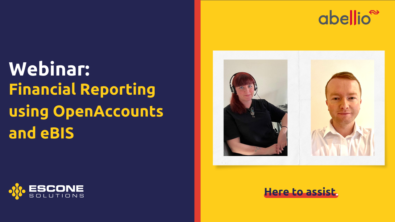 Financial Reporting with OpenAccounts and eBIS Webinar
